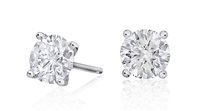 Boucles d'oreilles Lenti & Villasco Femme in Or blanc Diamante 1.06 Ct B5694/15 - B5694/15